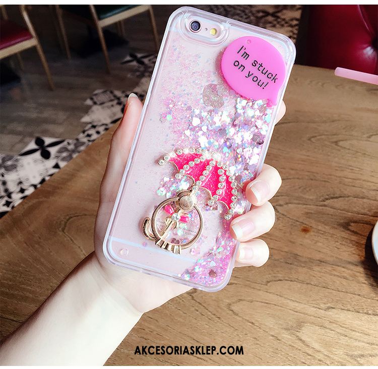 Futerał iPhone 6 / 6s Quicksand Purpurowy Telefon Komórkowy Rhinestone Tendencja Pokrowce Kup