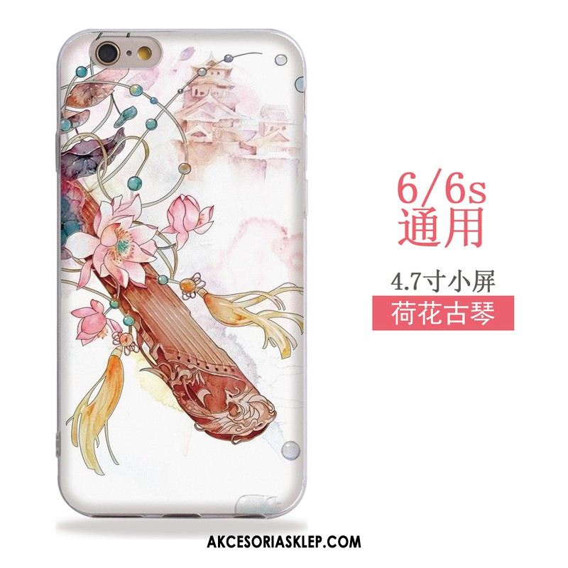 Futerał iPhone 6 / 6s Relief Chiński Styl Silikonowe Telefon Komórkowy Wiatr Pokrowce Online