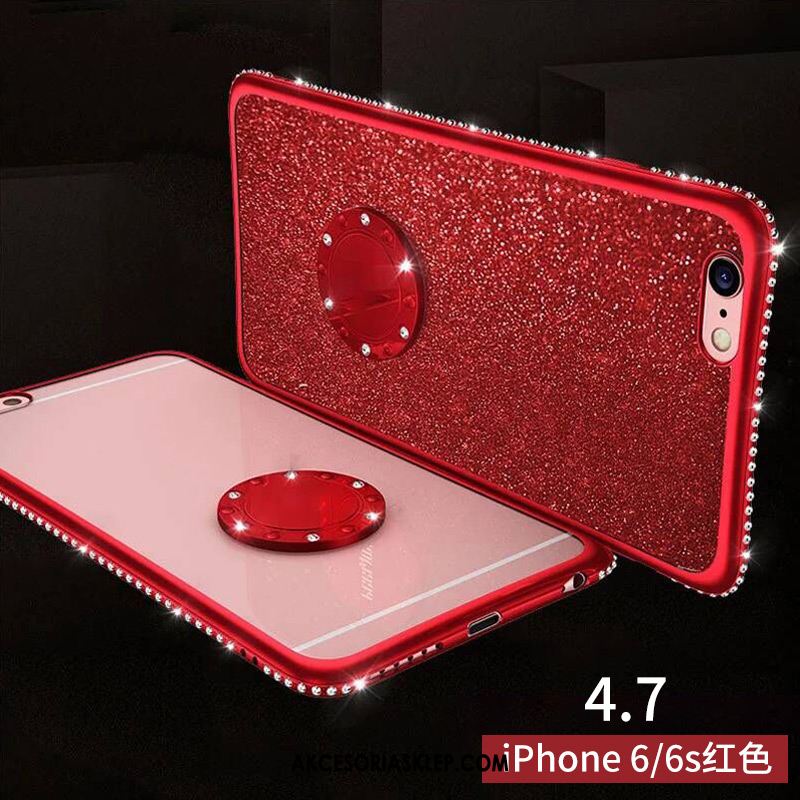 Futerał iPhone 6 / 6s Rhinestone All Inclusive Wiszące Ozdoby Wspornik Kreatywne Etui Oferta