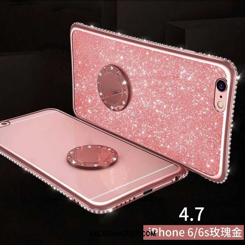 Futerał iPhone 6 / 6s Rhinestone All Inclusive Wiszące Ozdoby Wspornik Kreatywne Etui Oferta