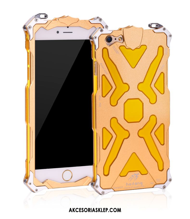 Futerał iPhone 6 / 6s Silikonowe Metal Biały Kreatywne Trzy Mechanizmy Obronne Obudowa Sprzedam