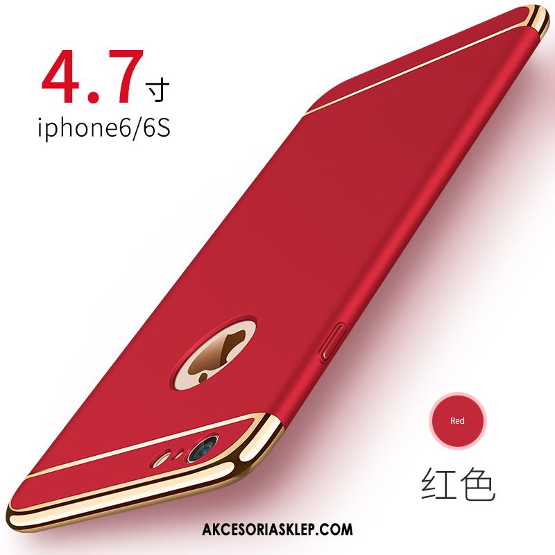 Futerał iPhone 6 / 6s Wysoki Koniec Eleganckie Czerwony Granica Nubuku Pokrowce Sprzedam