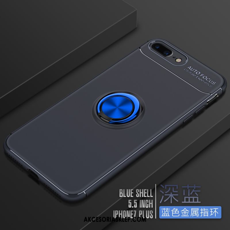 Futerał iPhone 7 Plus Nubuku Nowy Czarny Osobowość Silikonowe Obudowa Sklep