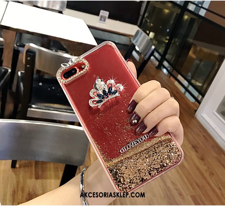 Futerał iPhone 7 Plus Telefon Komórkowy Ochraniacz All Inclusive Przezroczysty Rhinestone Etui Tanie