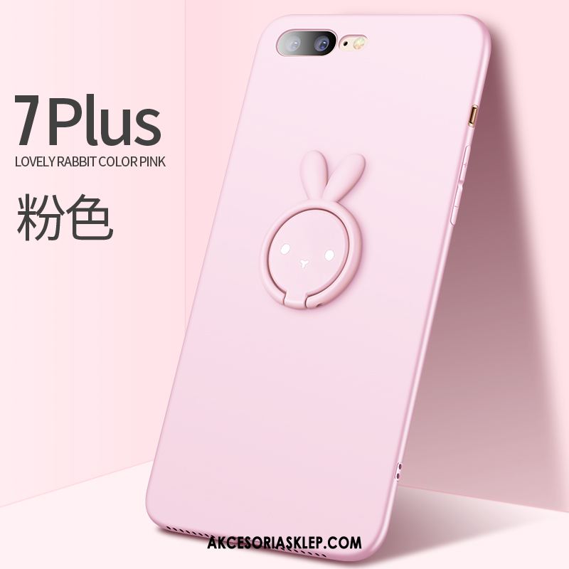 Futerał iPhone 7 Plus Wspornik Silikonowe Miękki Nowy Nubuku Etui Sklep