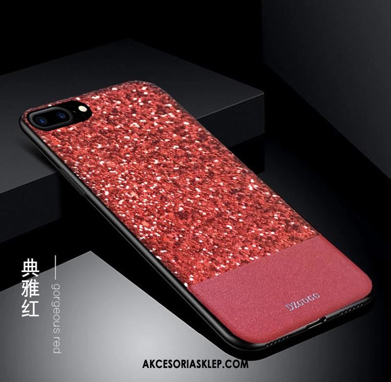 Futerał iPhone 8 Plus All Inclusive Rhinestone Ochraniacz Anti-fall Proszek Etui Dyskont