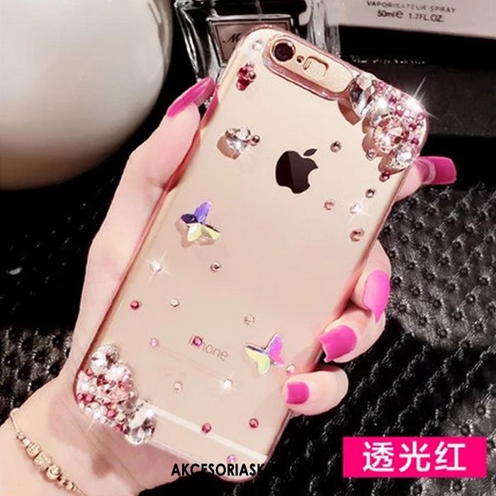 Futerał iPhone Se Rhinestone Luksusowy Kreatywne Telefon Komórkowy Przezroczysty Etui Tanie