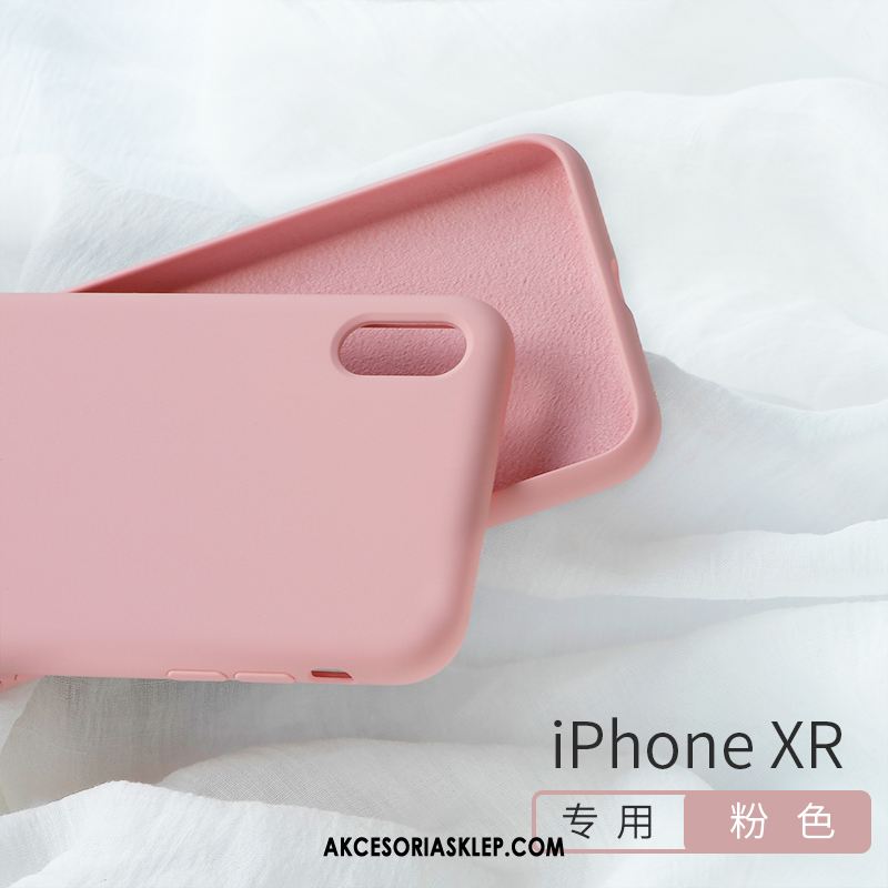 Futerał iPhone Xr Czerwony Netto All Inclusive Modna Marka Miękki Ochraniacz Etui Sklep