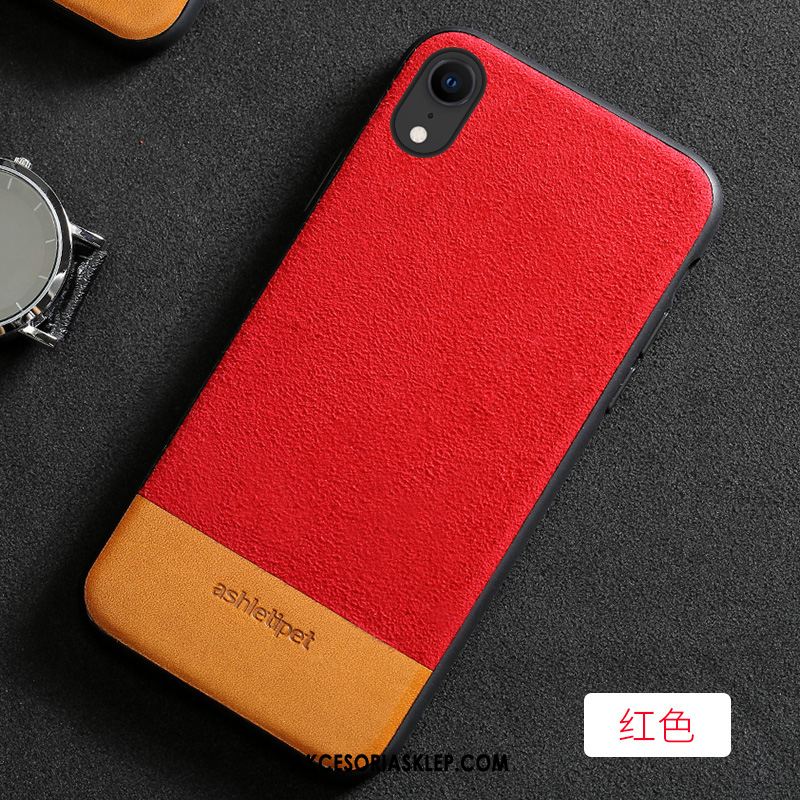 Futerał iPhone Xr Ochraniacz Zamszowe Modna Marka Telefon Komórkowy Anti-fall Etui Online