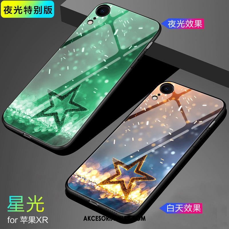 Futerał iPhone Xr Szkło Tylna Pokrywa Kreatywne Lustro Silikonowe Etui Kup