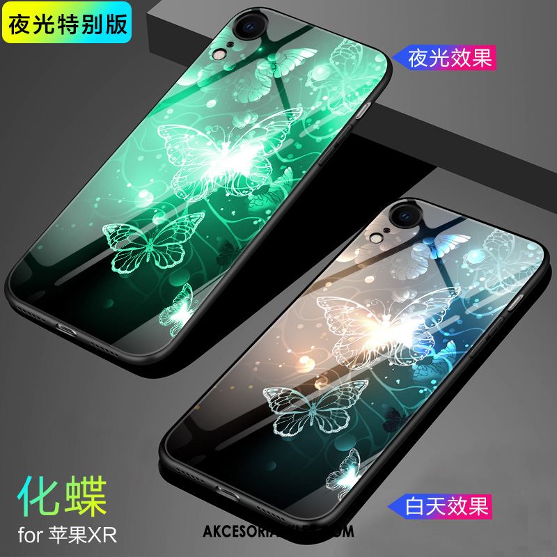 Futerał iPhone Xr Szkło Tylna Pokrywa Kreatywne Lustro Silikonowe Etui Kup