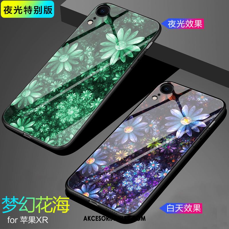 Futerał iPhone Xr Szkło Tylna Pokrywa Kreatywne Lustro Silikonowe Etui Kup