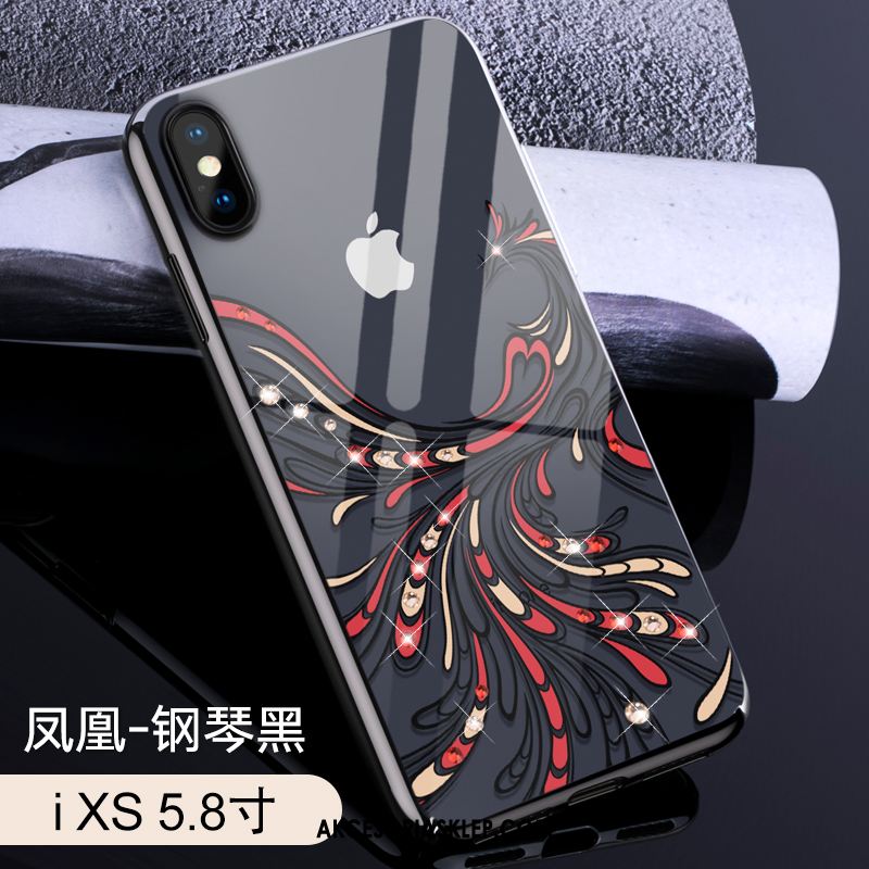 Futerał iPhone Xs Luksusowy Rhinestone All Inclusive Telefon Komórkowy Nowy Etui Tanie