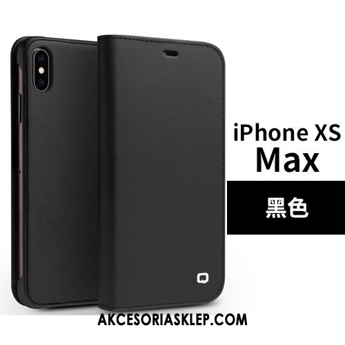 Futerał iPhone Xs Max Anti-fall Biznes Proste Wysoki Koniec Czarny Etui Sprzedam
