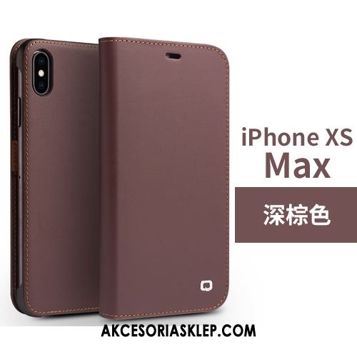 Futerał iPhone Xs Max Anti-fall Biznes Proste Wysoki Koniec Czarny Etui Sprzedam