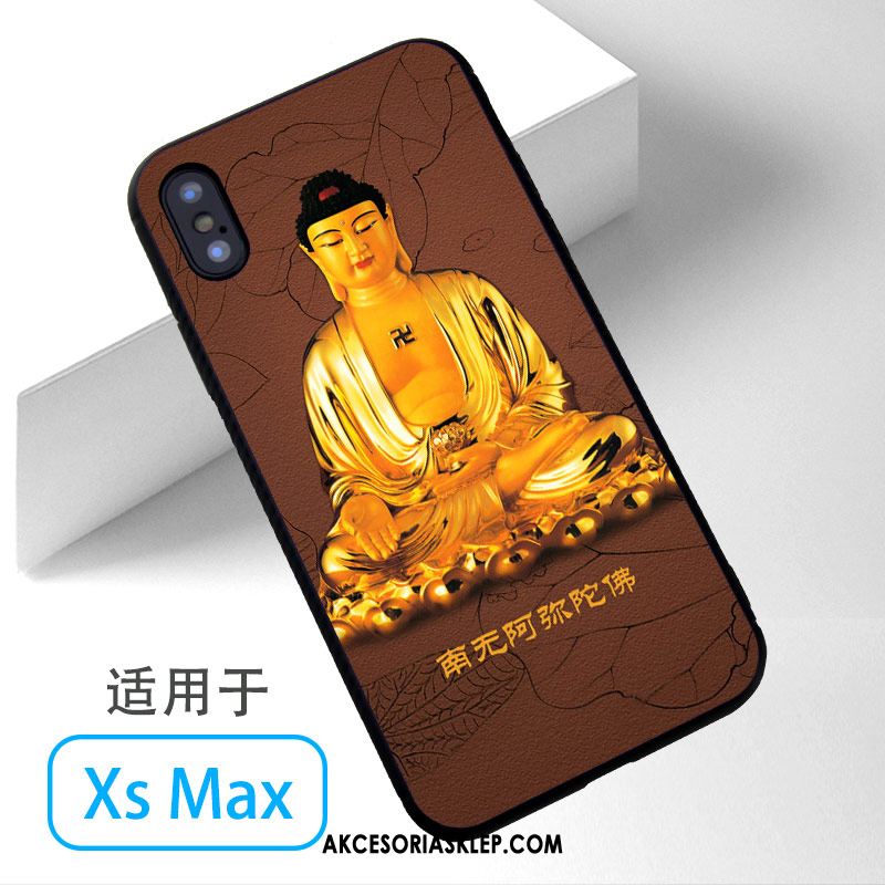 Futerał iPhone Xs Max Budda Telefon Komórkowy Niebieski Obudowa Sklep