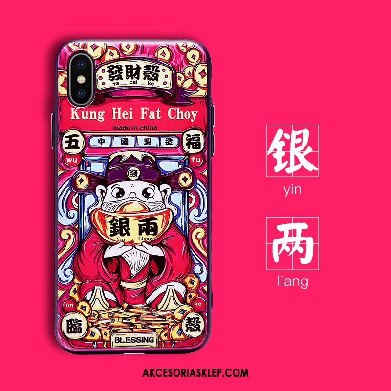 Futerał iPhone Xs Max Kreatywne Telefon Komórkowy Chiński Styl All Inclusive Nowy Tanie