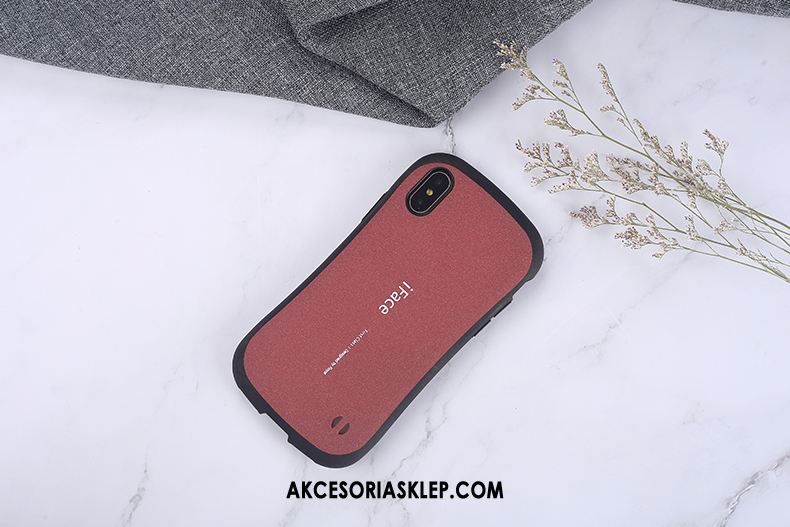 Futerał iPhone Xs Max Nubuku Czarny Telefon Komórkowy Tendencja Anti-fall Obudowa Sklep