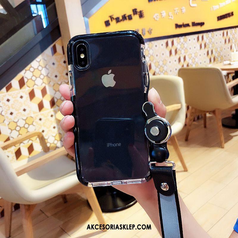 Futerał iPhone Xs Max Ochraniacz Telefon Komórkowy Wiszące Ozdoby Przezroczysty Wiatr Pokrowce Tanie