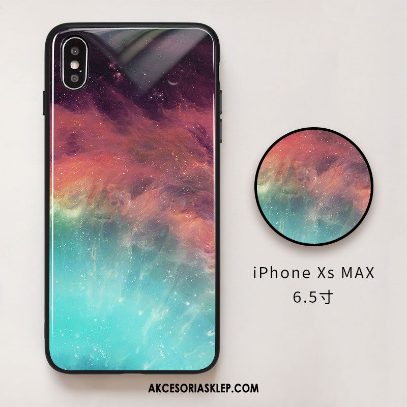 Futerał iPhone Xs Max Silikonowe Ochraniacz Szkło Cienkie Modna Marka Obudowa Oferta