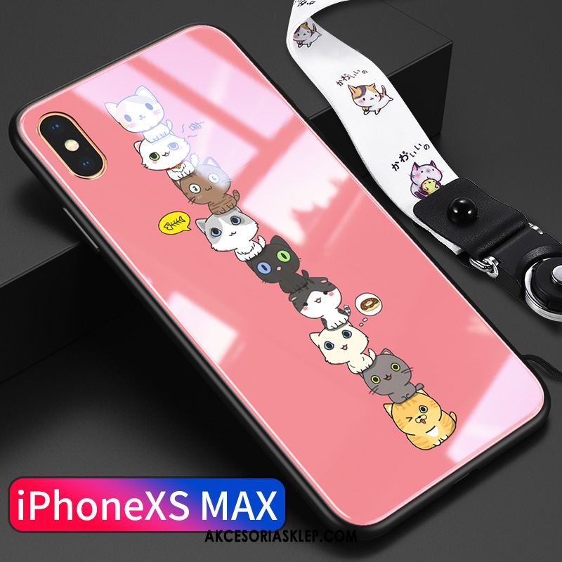 Futerał iPhone Xs Max Silikonowe Piękny Różowe Nowy Telefon Komórkowy Obudowa Tanie