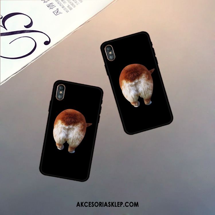 Futerał iPhone Xs Max Telefon Komórkowy All Inclusive Silikonowe Czarny Piękny Pokrowce Kup