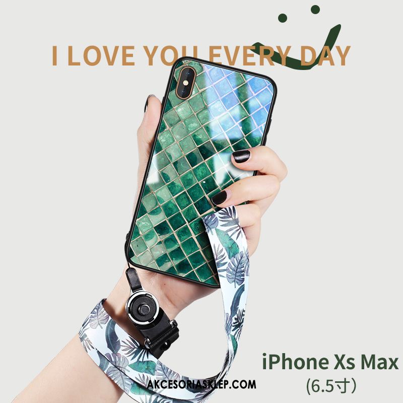 Futerał iPhone Xs Max Telefon Komórkowy Cienkie Silikonowe Szkło Tendencja Pokrowce Kupię