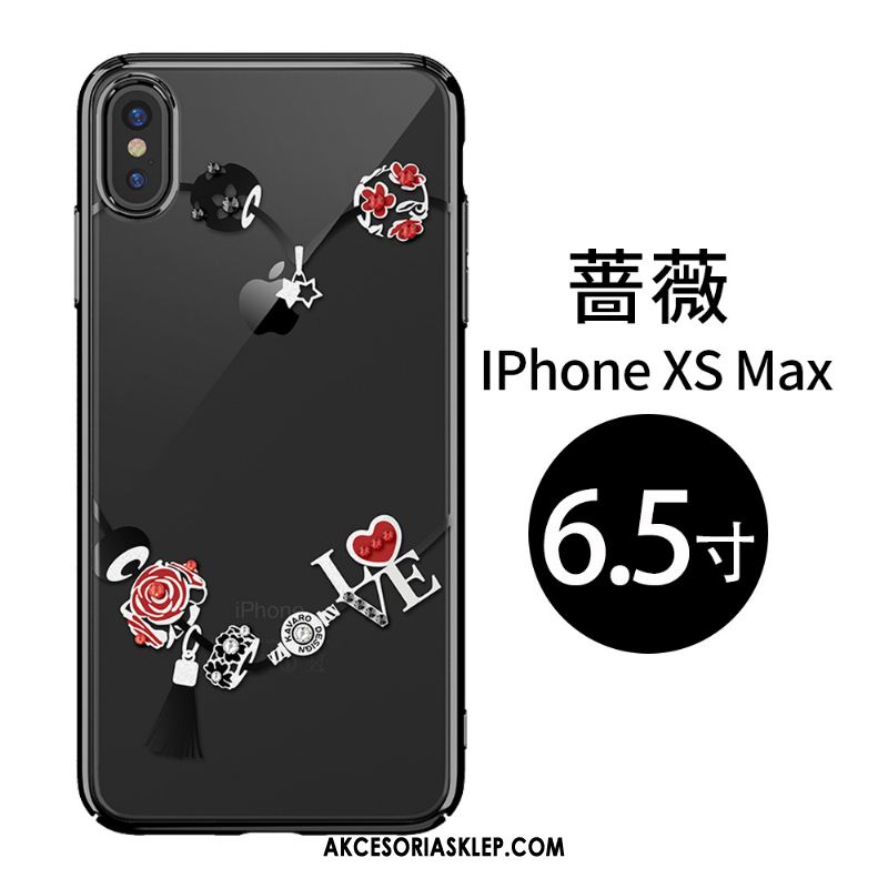 Futerał iPhone Xs Max Telefon Komórkowy Czerwony Luksusowy Nowy Kreatywne Etui Tanie