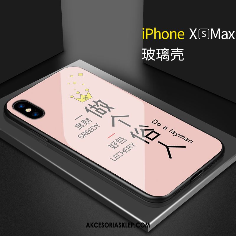 Futerał iPhone Xs Max Zakochani Szkło Modna Marka Osobowość Bogactwo Etui Kupię
