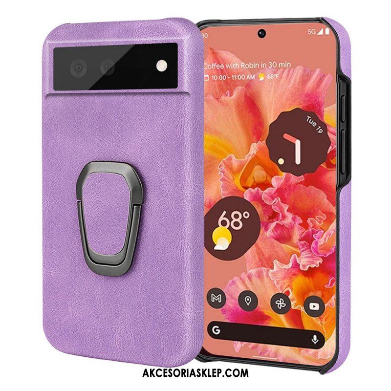 Futerały do Google Pixel 6 Pierścień Elegance Z Efektem Skóry — Nowe Kolory