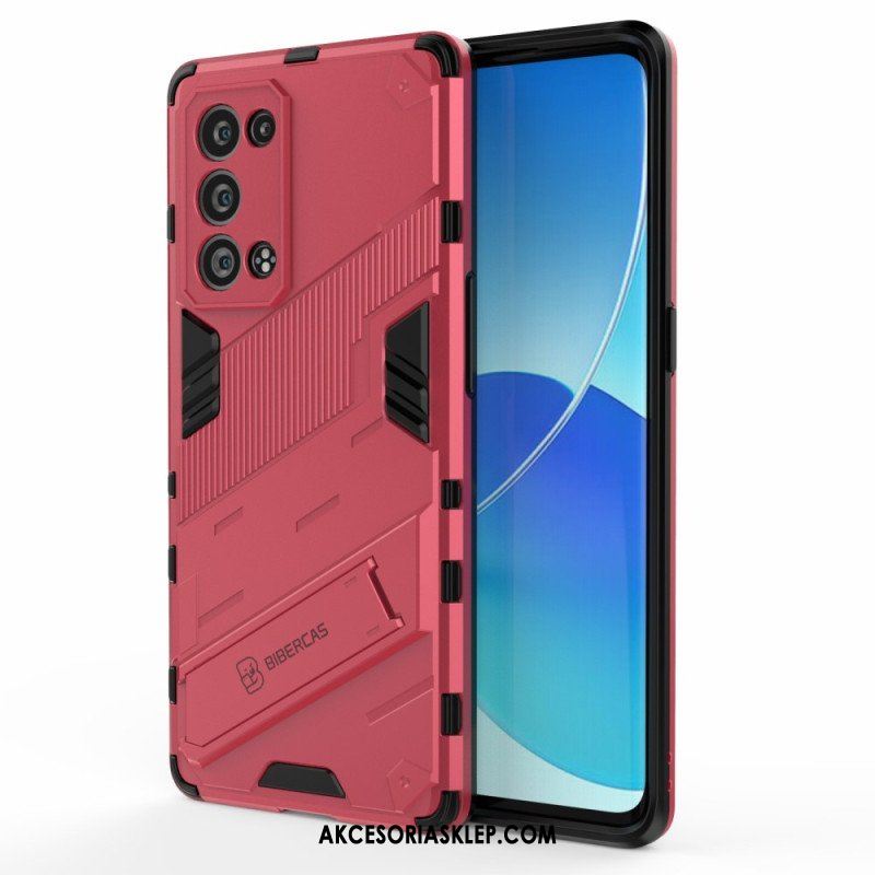 Futerały do Oppo Reno 6 Pro 5G Ultra Odporny Z Wyjmowanym Wsparciem