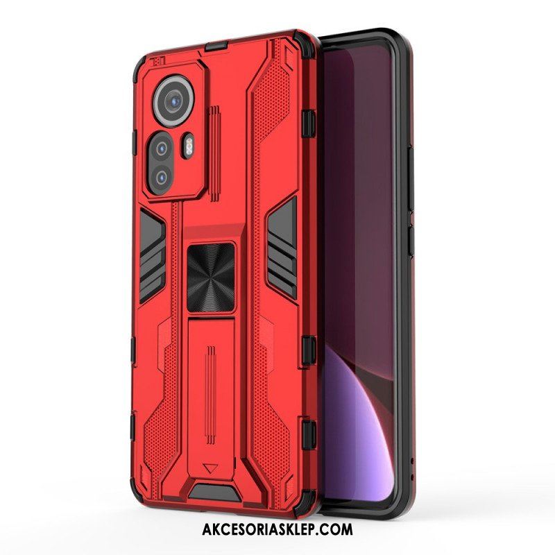 Futerały do Xiaomi 12 Pro Zdejmowane Wsporniki Pionowe I Poziome