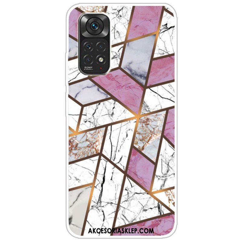 Futerały do Xiaomi Redmi Note 11 / 11S Geometria Marmuru