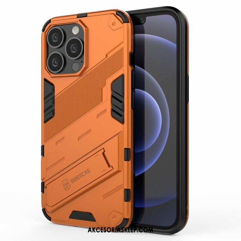 Futerały do iPhone 13 Pro Zdejmowany Stojak W Dwóch Pozycjach Bez Użycia Rąk