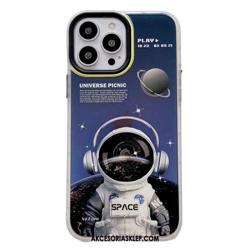 Futerały do iPhone 14 Pro Kosmiczny Człowiek