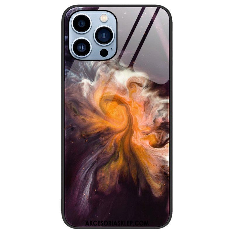 Futerały do iPhone 14 Pro Szkło Hartowane W Kolorach Marmuru