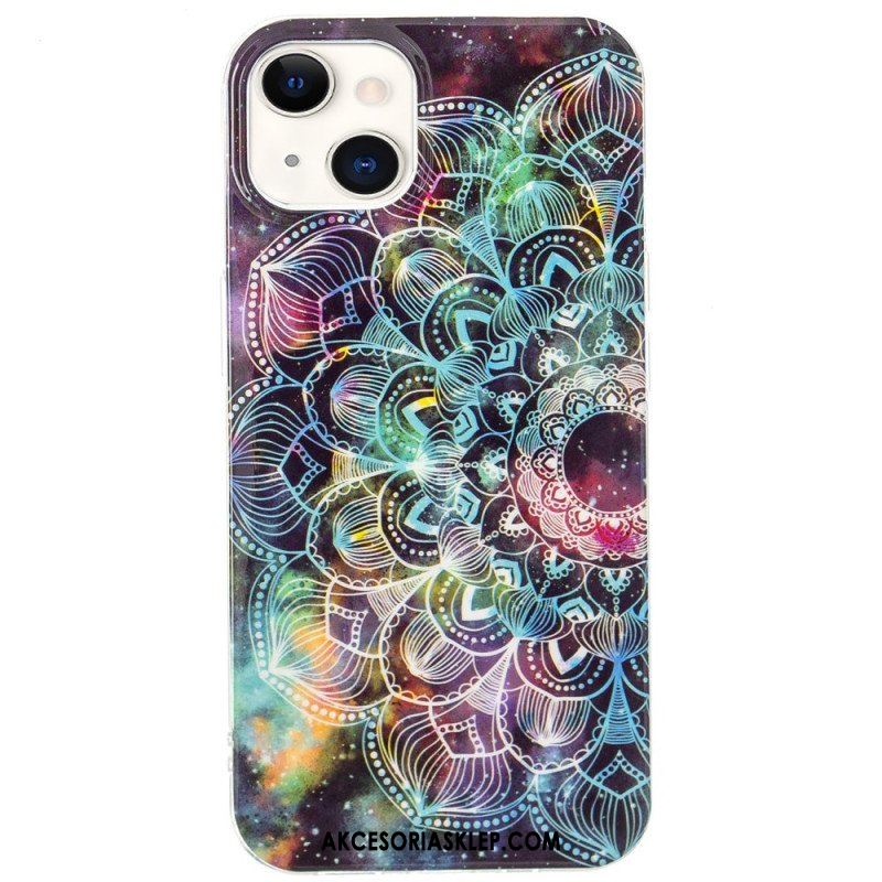 Futerały do iPhone 15 Plus Mandala Fluorescencyjna