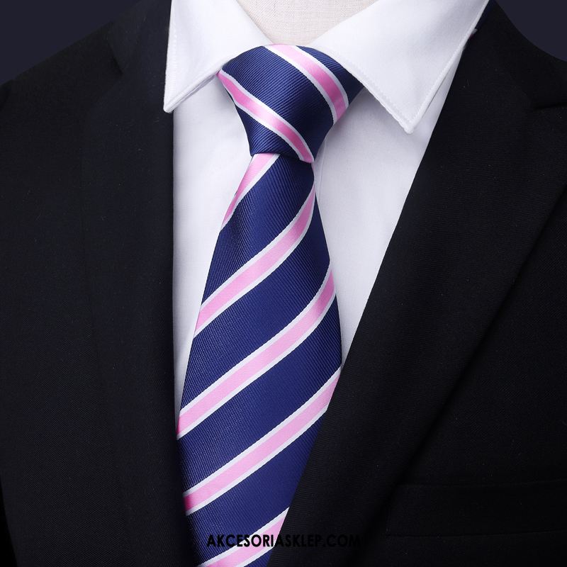 Krawat Męskie Pan Młody Męska W Paski Z Pracy Ślubna Kupię