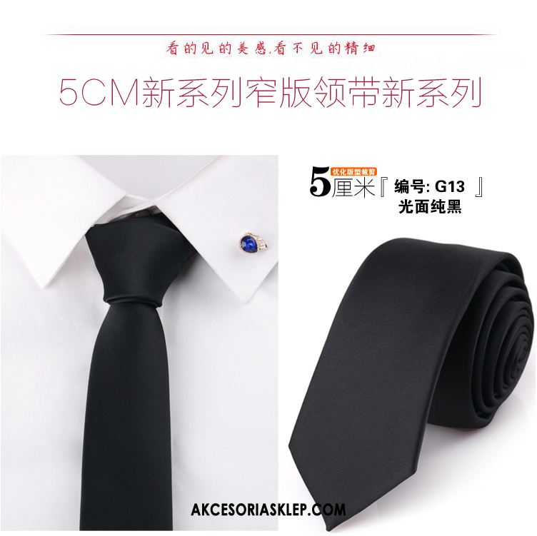 Krawat Męskie Sukienka Męska Szary Nanometrów Wąskie Sprzedam