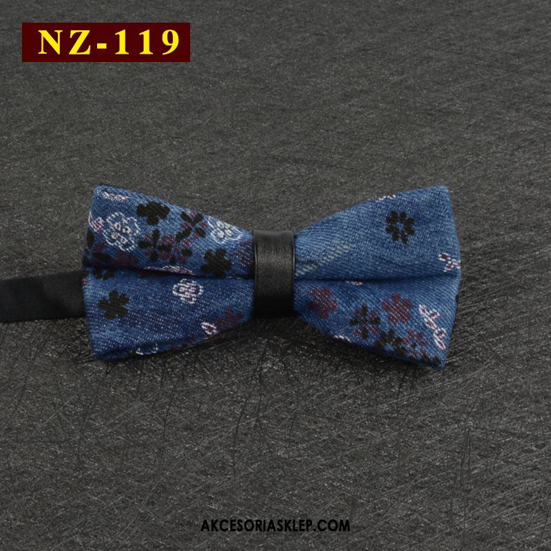 Muszka Męskie Moda Casual Pan Młody Męska Denim Tanie