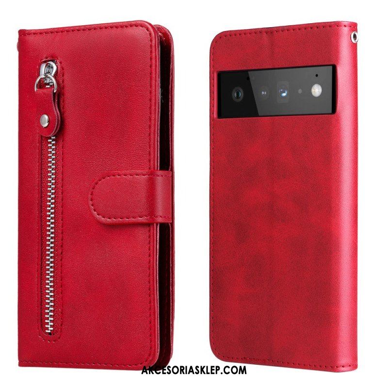 Obudowa Etui Na Telefon do Google Pixel 6 Pro Zabytkowa Portmonetka