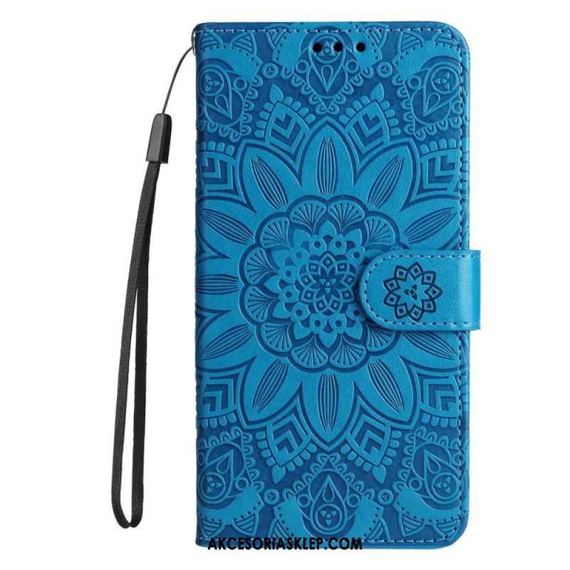 Obudowa Etui Na Telefon do Honor Magic 5 Lite Mandala Sun Ze Smyczą