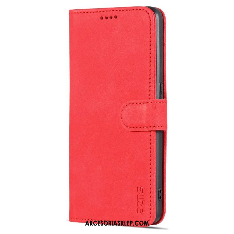 Obudowa Etui Na Telefon do Oppo Reno 8 Lite Stylizacja Skóry Azns