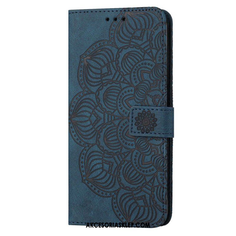 Obudowa Etui Na Telefon do Samsung Galaxy S23 5G z Łańcuch Paskowata Mandala