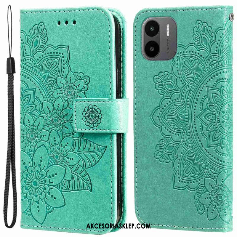 Obudowa Etui Na Telefon do Xiaomi Redmi A1 Kwiatowa Mandala