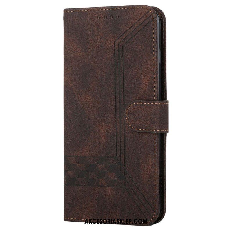 Obudowa Etui Na Telefon do Xiaomi Redmi Note 10 Pro z Łańcuch Fryz Geometryczny W Paski