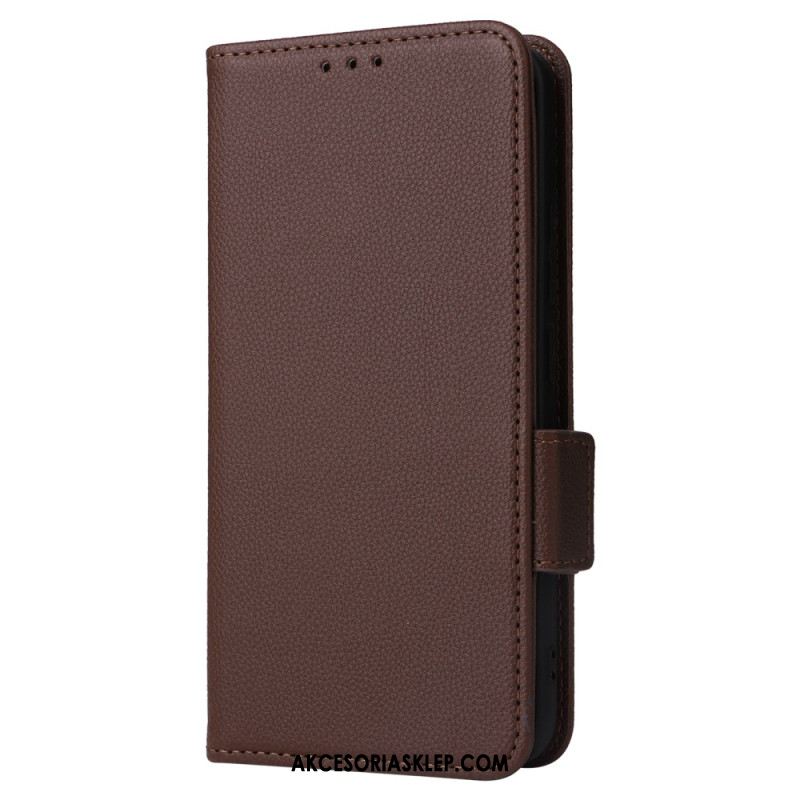 Obudowa Xiaomi 14 Etui Na Telefon Tekstura I Pasek Liczi