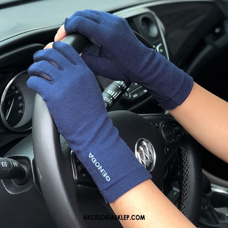 Rękawiczki Damskie Chłonny Cienkie Ochrona Przed Słońcem Nowe Dla Kierowców Kup