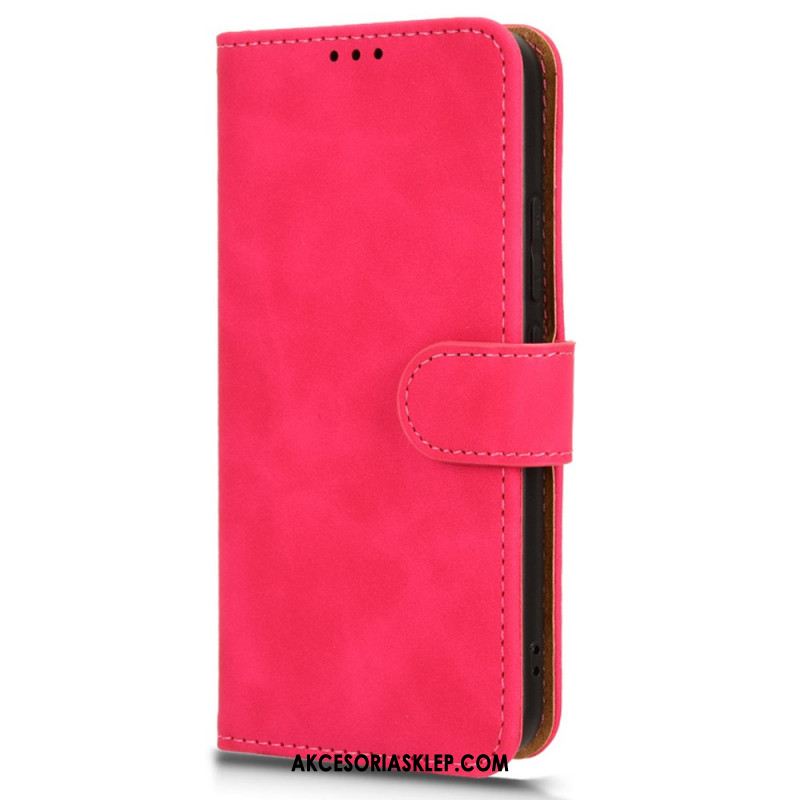 Skórzany Futerał Xiaomi 14 Etui Na Telefon Efekt Zamszu