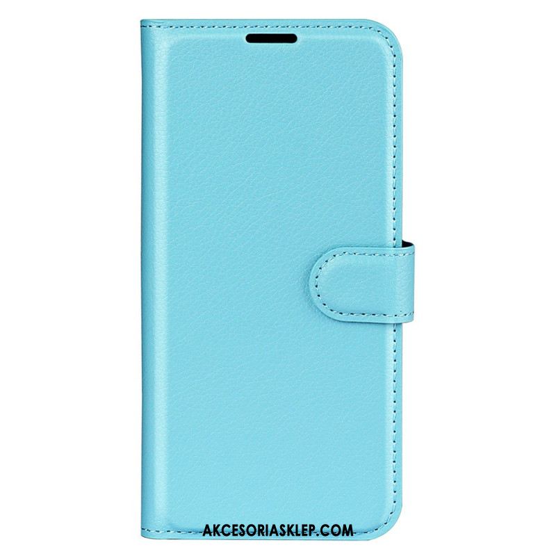 Skórzany Futerał Xiaomi 14t Pro Etui Na Telefon Sztuczna Skóra Litchi
